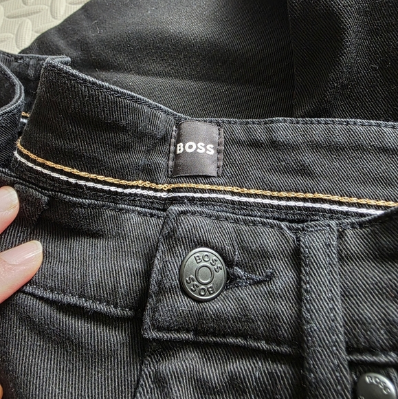 Boss Men's Cotten Blend Delaware Slim Fit Jeans Sz 30x32‎ - Picture 5 of 7